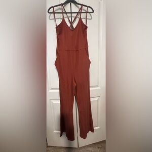 Aerie Terracotta large Jumpsuit L